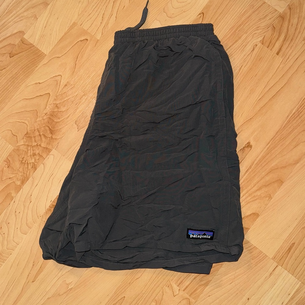 Men’s gray Patagonia shorts